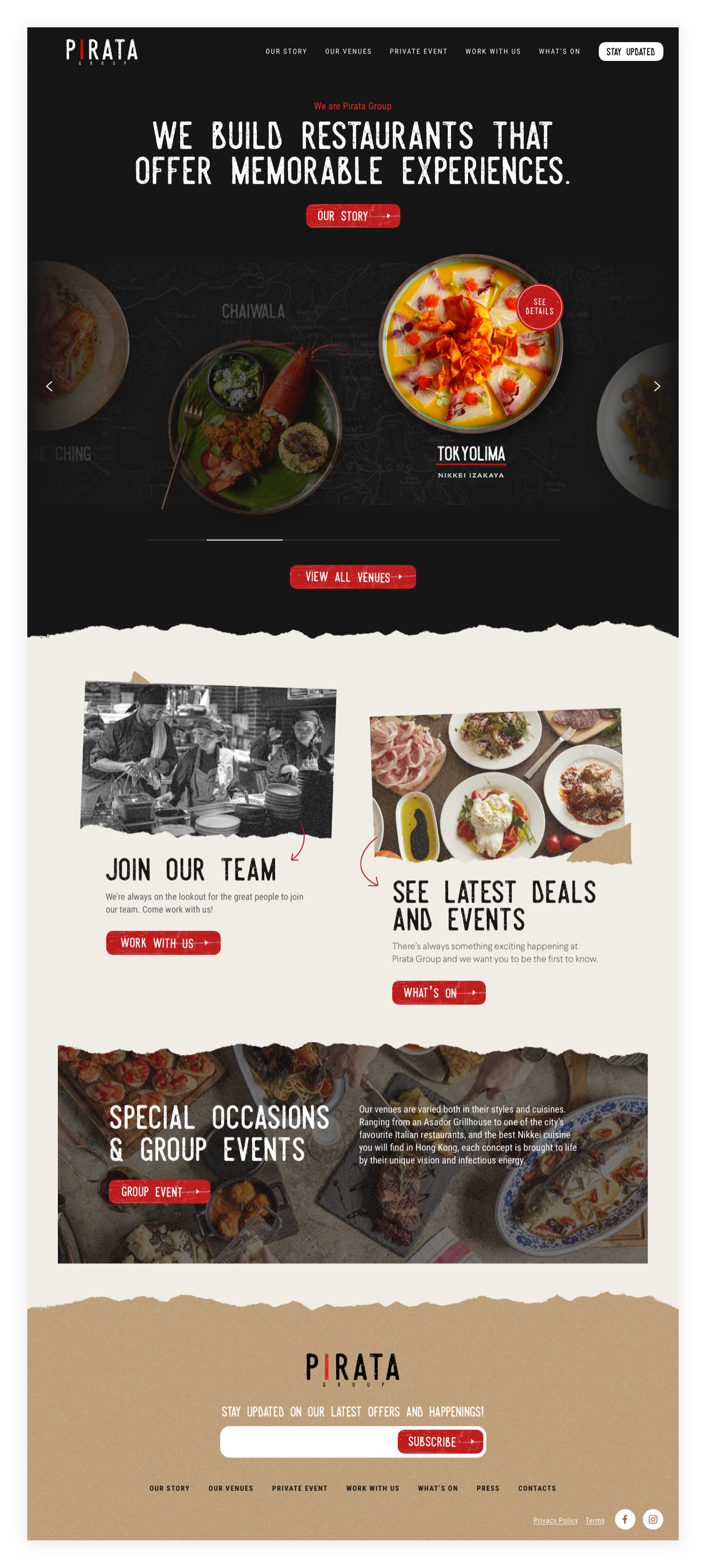 Pirata Group Site